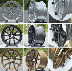 Вогнутые хромированные диски для легковых автомобилей 5*112 5*120 из алюминиевого сплава, 18 19 20 дюймов - Product Image 5