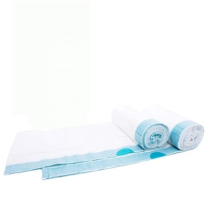 36 Rollos de Bolsas de Basura de Material LDPE Reciclado, Bolsas de Basura Duraderas con Cordón de Seguridad para Recolección de Residuos - Product Image 2