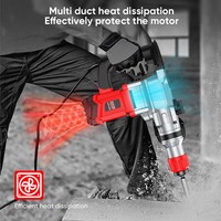 Marteaux Perforateurs Rotatifs Professionnels, Kit Combiné d'Outils Électriques, Perceuses Rechargeables, Ensembles d'Outils de Perçage
