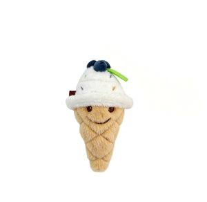 Decorazioni e Accessori per Feste a Tema Pasquale, Giocattolo di Peluche a Forma di Gelato alla Crema di Mirtillo, Adatto per Ragazze e Adolescenti - Product Image 1