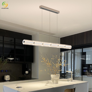 Jylתאורה מסעדה איטלקית נברשת מינימליסטי ארוך עיצוב בר מאסטר חדר שינה מחקר משרד סלון מנורת סלון - Product Image 3