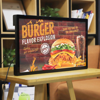 Écran publicitaire LCD 18,5 21,5 32 pouces, panneau de menu numérique Android, support d'affichage pour exposition, publicité numérique, moniteur d'affichage dynamique