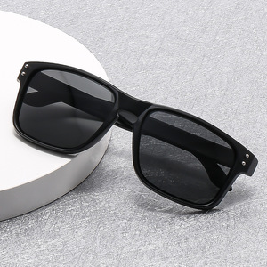 Lunettes de soleil polarisées pour le sport, monture noire, verres miroir orange, protection UV400, pour le cyclisme, la conduite, la pêche, l'utilisation en extérieur - Product Image 2