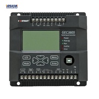 Contrôleur de vitesse de générateur GEC3850 pour moteur diesel, groupe électrogène DC12V 24V, régulateur numérique, panneau de commande LCD ECU