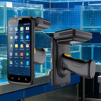 Terminal Portátil PDA con Escáner RFID UHF Android 12 OEM de Buen Rendimiento, con Reconocimiento Facial y de Huellas Dactilares OCR
