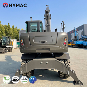 Excavatrice mobile sur roues de 13-15 tonnes avec cabine fermée et climatisation pour travaux de terrassement et de construction (7 tonnes, 21 tonnes, 18 tonnes, 15 tonnes, 12 tonnes, 1 tonne) - Product Image 4