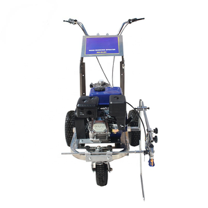 Machine de marquage routier à moteur essence, pulvérisateur de peinture sans air manuel de qualité DIY pour usage industriel - Product Image 6