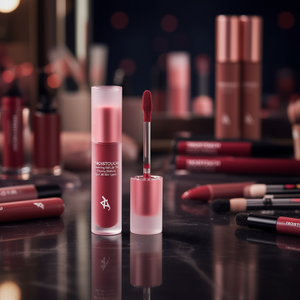 Tinte Labial Rojo Noche TROISTOUCH, Fórmula en Gel de Larga Duración, Maquillaje K-Beauty para Todo Tipo de Piel - Product Image 3