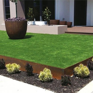 Bordure de jardin en acier Corten de haute qualité pour l'aménagement paysager - Product Image 1