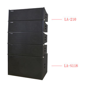 Double haut-parleur professionnel 10 pouces, personnalisé en usine, système de son DJ, gamme de lignes actives - Product Image 3