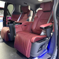 Asientos Premium Personalizados para Furgonetas Eléctricas de Negocios, MPV, Cuero Nappa Suave, Cómodos, con Ventilación, Calefacción y Masaje, Accesorios Interiores