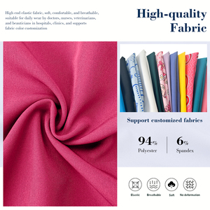 Uniformes Médicos Personalizados Niaahinn para Mujer, Conjuntos de Uniformes Médicos Multicolores al por Mayor, Uniformes de Enfermería de Fábrica - Product Image 5