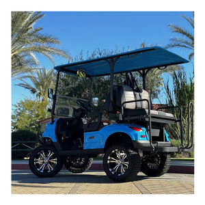 Eagle Fabricante personalizado Venta al por mayor 2 + 4 6 plazas Asiento Caza Litio Utilidad eléctrica todoterreno Carrito de <span class=keywords><strong>golf</strong></span> elevado para la venta - Product Image 5