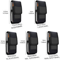 Dompet Ponsel Vertikal Universal dengan Klip Sabuk, Tempat Kartu, Tas Pinggang, Tas Ponsel untuk Samsung S26 Ultra A56