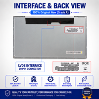 Modul LCD TFT Industri BOE DV185WHM-NM1 18,5 Inci 1366x768 WXGA 250 Nits ADS Full View 30 Pin LVDS