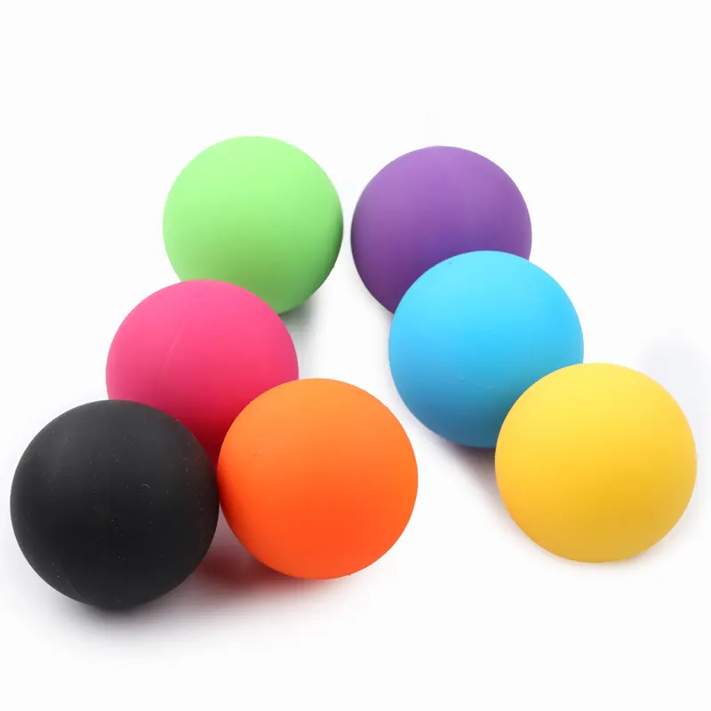 Silikon Massage ball für Akupressur Entspannung Faszien bälle Yoga Sport Gym Fitness Relax Fuß Aku punkt Massage