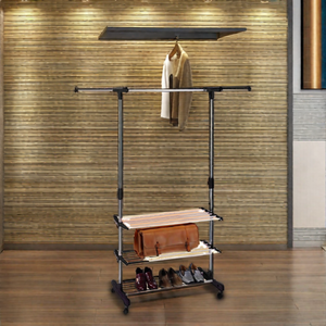 Supports multifonctionnels <span class=keywords><strong>en</strong></span> acier inoxydable pour lingerie et vêtements d'extérieur Support d'affichage pour la maison Salon Convient - Product Image 5