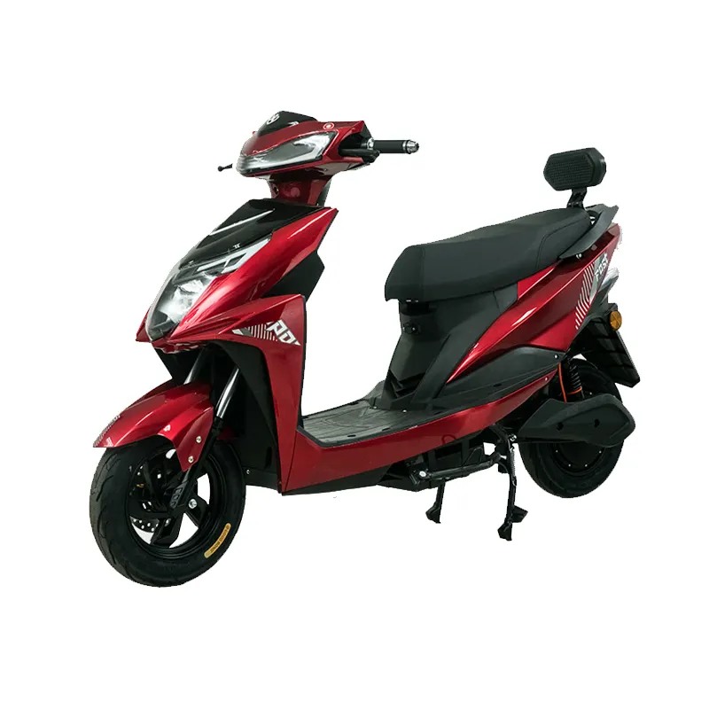 FULIKE Sepeda Motor Elektrik, Sepeda Motor Listrik Asam Timbal 60V 20AH Baru 1000W untuk Dewasa