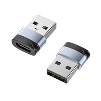 Adaptateur USB 2.0 Femelle vers Mâle vers Type-C avec Alimentation pour Téléphones Mobiles Modèle Expédition Rapide En Stock