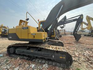 Excavadora de cadenas Volvo EC200D de alta calidad para construcción, usada, con 1 año de garantía, incluye motor, bomba y engranajes. - Product Image 2