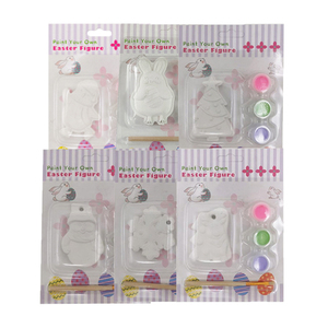 Offre Spéciale DIY <span class=keywords><strong>Céramique</strong></span> Plâtre <span class=keywords><strong>Peinture</strong></span> et Coloriage Ensemble Enfants Artisanat Conseil pour Unisexe Enfants Âgés de 5 à 7 Style De Noël - Product Image 1
