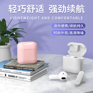 Mini écouteurs intra-auriculaires sans fil 5.0 légers et portables avec son stéréo TWS - Product Image 2