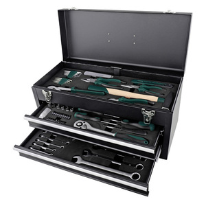 <b>Drawer</b> Type Toolbox 60x40x30 Cm 4 Compartments Home Auto Repair <b>Tool</b> Kit With <b>Drawer</b> Dividers - Product Image 2