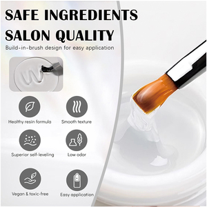 ZRKGEL OEM Gel de Construction Dur à Faible Chaleur pour Renforcer les Ongles, Extension d'Apex, Modelage et Nivellement des Ongles, Améliore la Structure des Ongles - Product Image 4