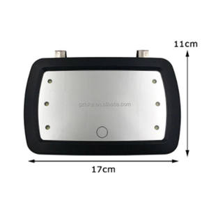 टच स्विच एचडी मेकअप के साथ नए सार्वभौमिक कार इंटीरियर एलईडी दर्पण के साथ नए सार्वभौमिक कार इंटीरियर - Product Image 3