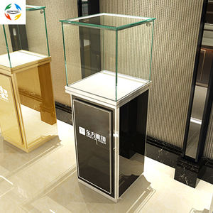 Lüks gösterisi vitrin standı cam müze vitrin LED ışık - Product Image 6