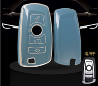 Étui de protection pour clé de voiture TPU pour BMW Série 1 3 5 7 X1 X3 X4 X5 F10 F20 F30 F18 F25 M3 M4 E34 E36 Accessoires sans clé