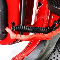 Newwind – sangles de limitation de porte, limiteur de contrôle de porte battante pour Jeep Wrangler TJ JK JKU JL JLU & Gladiator JT 1997 porte 2021-2/4