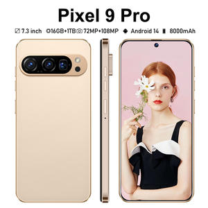 Explosions Télé<span class=keywords><strong>phone</strong></span> mobile transfrontalier Pixel 9 Pro Real 4G 7.3 pouces 16 1 To Smartphone TK Lot d'usine chaud - Product Image 4
