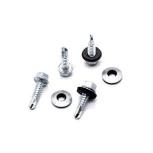 Roscas M3.5 y M6 a prueba de herrumbre con recubrimiento de zinc de alto rendimiento Tornillos hexagonales SDS duraderos para construcción de madera y metal - Product Image 1