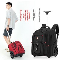 Sac à dos à roulettes grande capacité pour lycéens et jeunes voyageurs, idéal pour ordinateur portable – Vente en gros fabricant