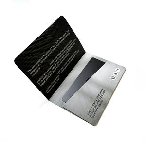 Custom Luxury Waterproof Gift <b>Card</b> Box with Embossing VIP <b>Membership</b> <b>Card</b> Holder Rigid Packaging for Corporate Gifts - Product Image 6