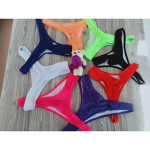 Nouveau maillot de bain string plissé uni sexy pour femme, style européen et américain, lingerie sexy - Product Image 3