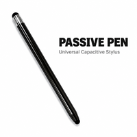 Stylet universel haute précision pour écran tactile, smartphone, tablette, ordinateur portable, double embout en caoutchouc, sans batterie, écriture, dessin