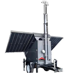 La haute <span class=keywords><strong>définition</strong></span> surveillant des remorques de surveillance de caméra d'énergie solaire pour la surveillance de secours - Product Image 4