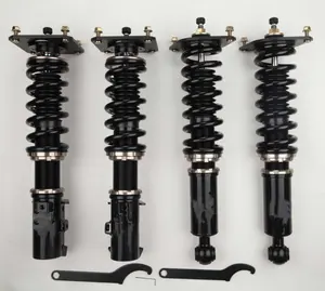 32 Way mono-tube shock adjustable coilover suspension kits for Mazda RX-7 (FC3S) 1986-91