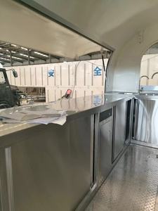 बिक्री के लिए छोटे आकार के गोल मॉडल रियायत भोजन ट्रक के लिए रसोई उपकरणों के साथ 2025 मोबाइल स्ट्रीट फूड ट्रेलर - Product Image 6