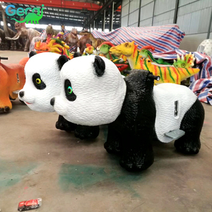 Gecai vui chơi giải trí công viên đi xe cơ khí khủng long đi xe cho trẻ em - Product Image 4