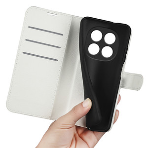 เคสหนังฝาพับมีกระเป๋าเงินลายลิ้นจี่9สีสำหรับ redmi Note 15 5g - Product Image 3