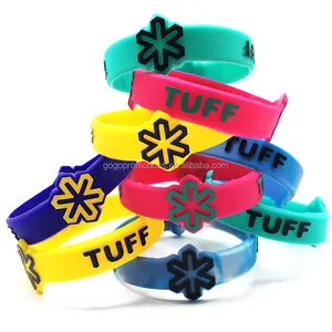 Promotional Items Personalized Silicone Bracelet Wristband For Wholesales