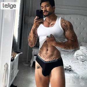 Stock all'Ingrosso di <span class=keywords><strong>Slip</strong></span> Bikini da <span class=keywords><strong>Uomo</strong></span> alla Moda <span class=keywords><strong>Sexy</strong></span> in Modal a Vita Bassa con Taglio Laterale Comodi e Traspiranti - Product Image 6