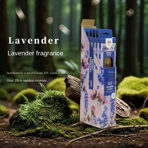 Conos de Incienso de Madera de Oud Auténticos Chinos Ecológicos de Fábrica de Origen, 15 Unidades, Varillas de Incienso Naturales para Interiores, Oficina, Práctica de Yoga - Product Image 3