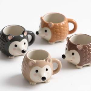 Tasse en céramique Armadillo-Commande en gros de 12oz, quantité minimale de commande 500 pièces, formes/couleurs/tailles personnalisées, passe au micro-ondes et au lave-vaisselle - Product Image 2