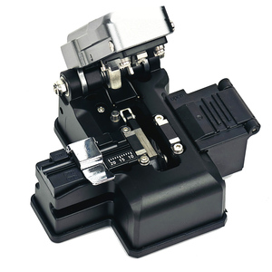 Cortadora de Fibra Óptica de Alta Precisión CLV100E con Reinicio Automático para Empalmes en Frío FTTH, Cortadora de Cables con Riel Deslizante Recto - Product Image 1