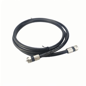 Đen 75 Ohm <span class=keywords><strong>RG6</strong></span> âm thanh kỹ thuật số Video cáp đồng trục 1m 1.5m 3M 5m với f kết nối cho truyền hình cáp ăng ten vệ tinh - Product Image 3