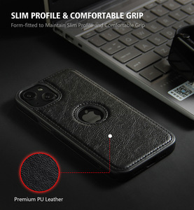Pour <span class=keywords><strong>iPhone</strong></span> 17 7 à 17 Pro Max Couture Rétro PU Cuir De Protection Mobile Couverture Arrière Souple Téléphone étui 16 15 14 13 - Product Image 6